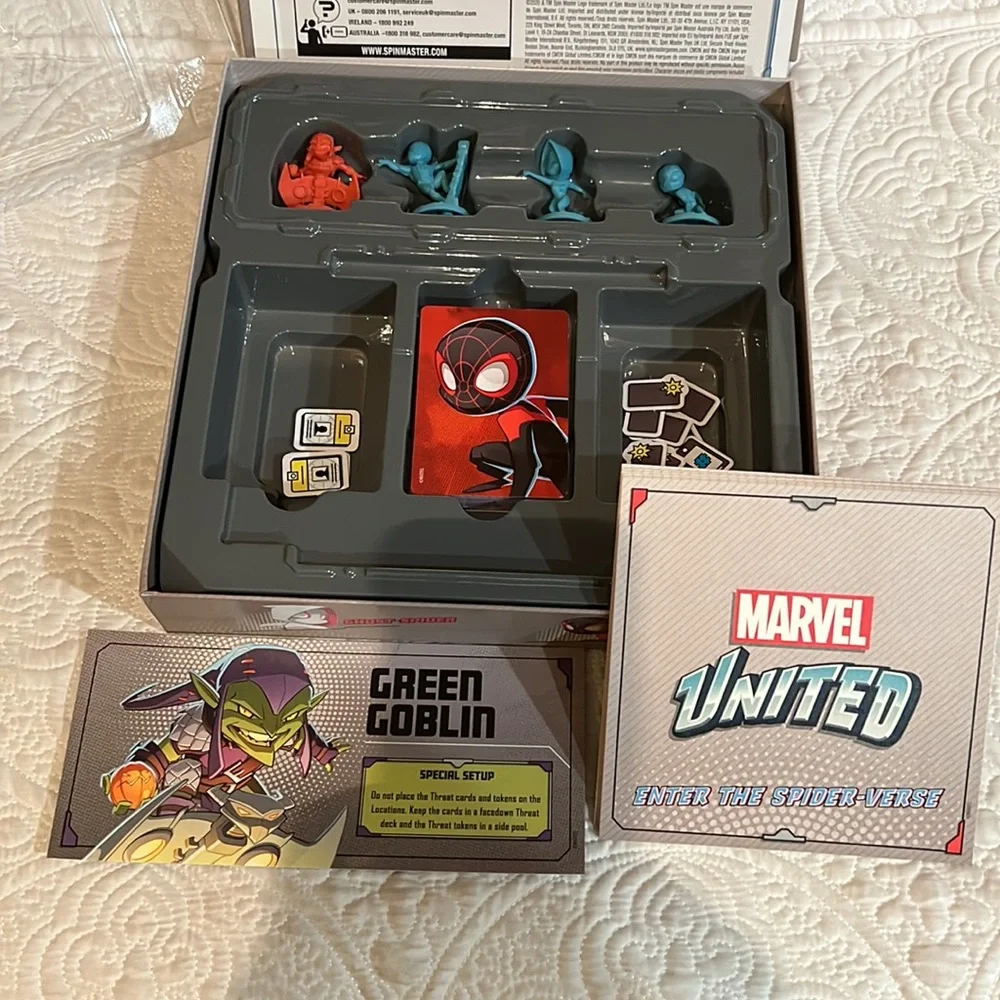 Marvel United,‎ Enter the Spiderverse Superhero Card Strategy Board Game